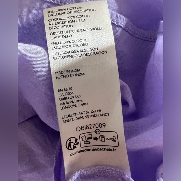 NWOT Free People Intimately Going Steady Lilac Beaded Slip Dress - Picture 13 of 14